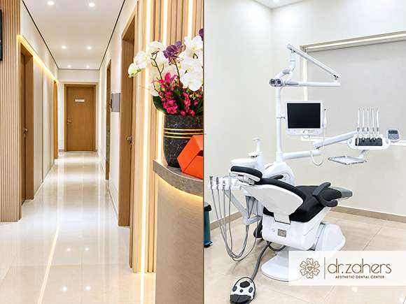 Treatment room at Dr. Zahers Aesthetic Dental Center, aesthetic dental centre in Al Jurf, Ajman