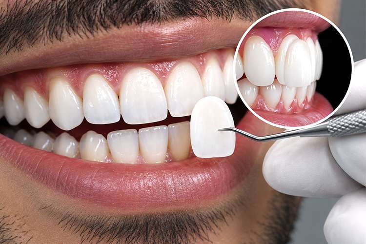 Dental veneers treatment at Dr. Zahers Aesthetic Dental Center in Al Jurf, Ajman