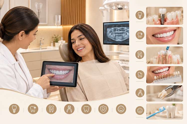 Comprehensive dental care at Dr. Zahers Aesthetic Dental Center in Al Jurf, Ajman